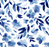 Painted Blue Floral